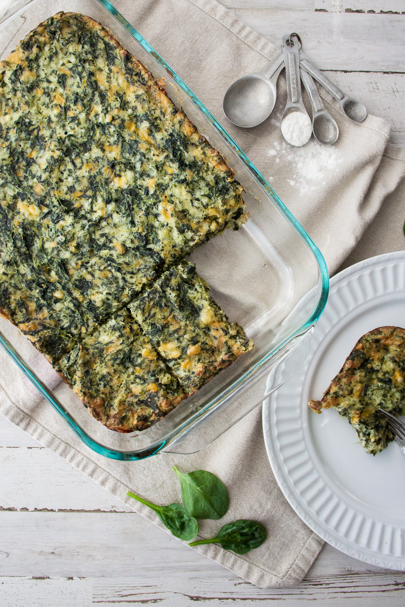 Healthy & Easy Gluten-Free Spinach Casserole (Recipe) » Coast Nutrition Co.