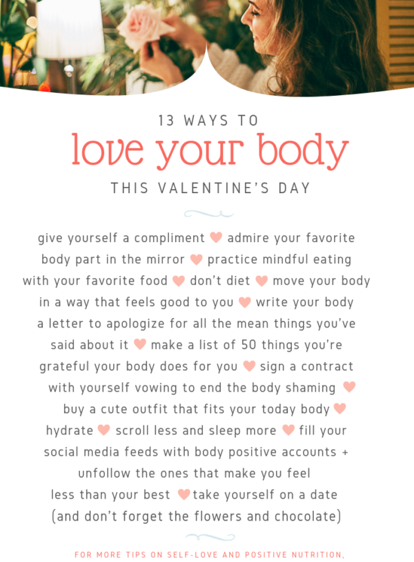 13 Ways Love Your Body Today